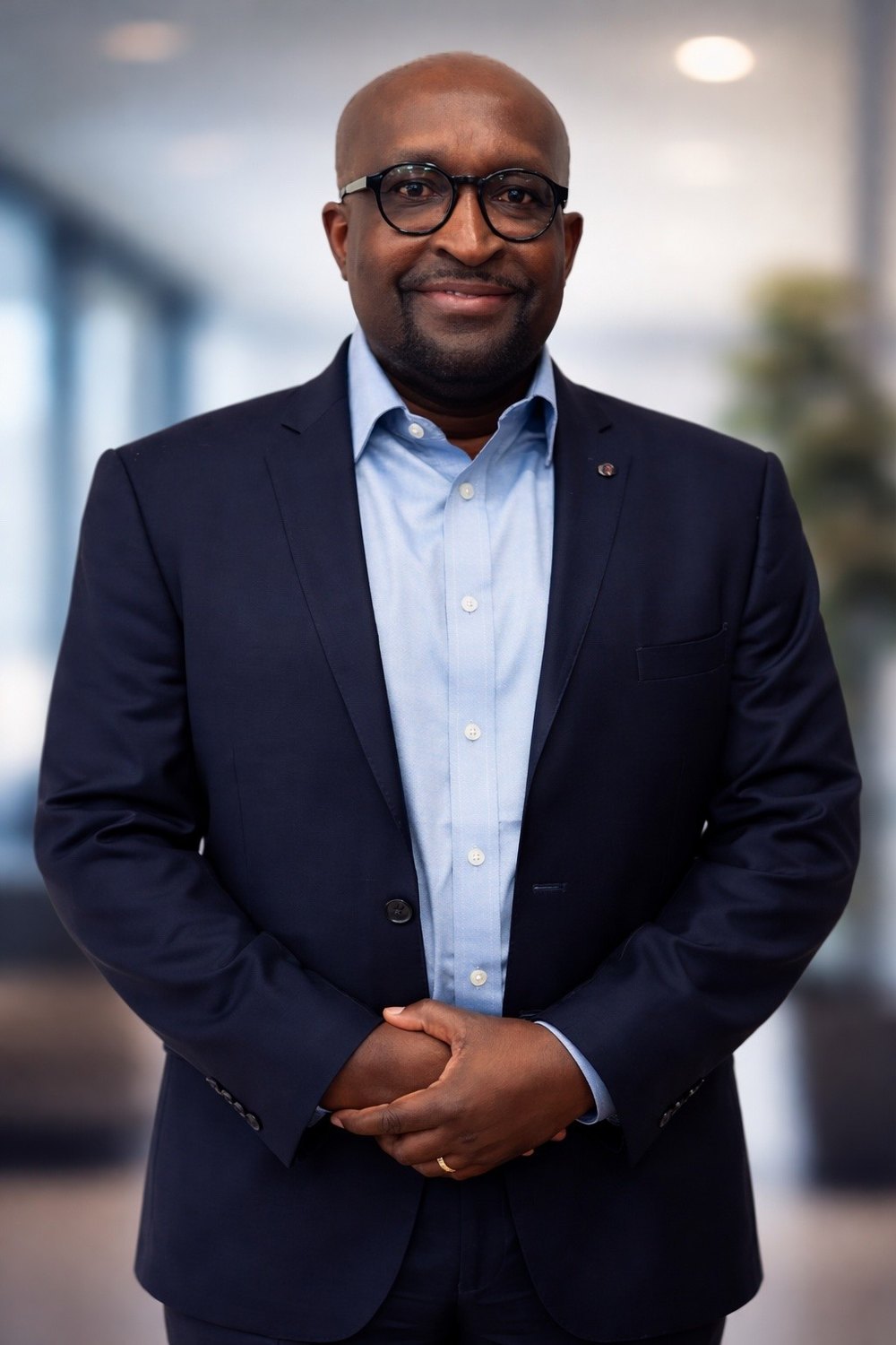 Portrait of Ambassador Omar Arouna, MBA, President and CEO of Global Specialty